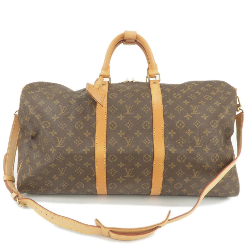 Affordable designer bag dupesLouis Vuitton Monogram Keep All Bandouliere 55 Bag M41414