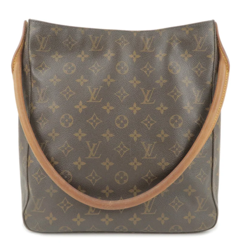 Minimalist leather handbagsLouis Vuitton Monogram Looping GM Shoulder Bag M51145