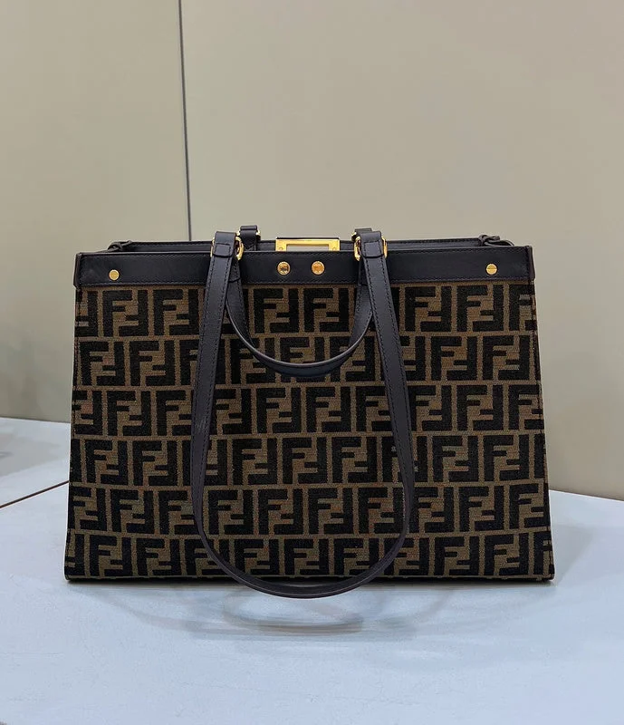 Designer bags with gold hardwareWF - Fendi Bags - 598