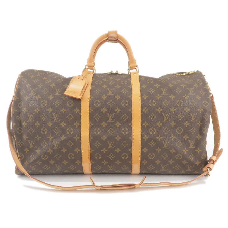 Affordable leather bagsLouis Vuitton Monogram Keep All Bandouliere 60 Bag M41412