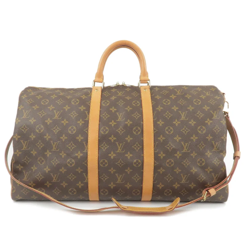 Eco-friendly tote bags for shoppingLouis Vuitton Monogram Keep All Bandouliere 55 Bag M41414