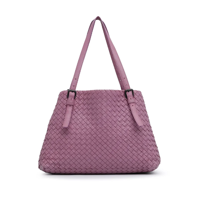 Stylish laptop bags for professionalsPink Bottega Veneta Medium Nappa Intrecciato Cesta Tote Bag