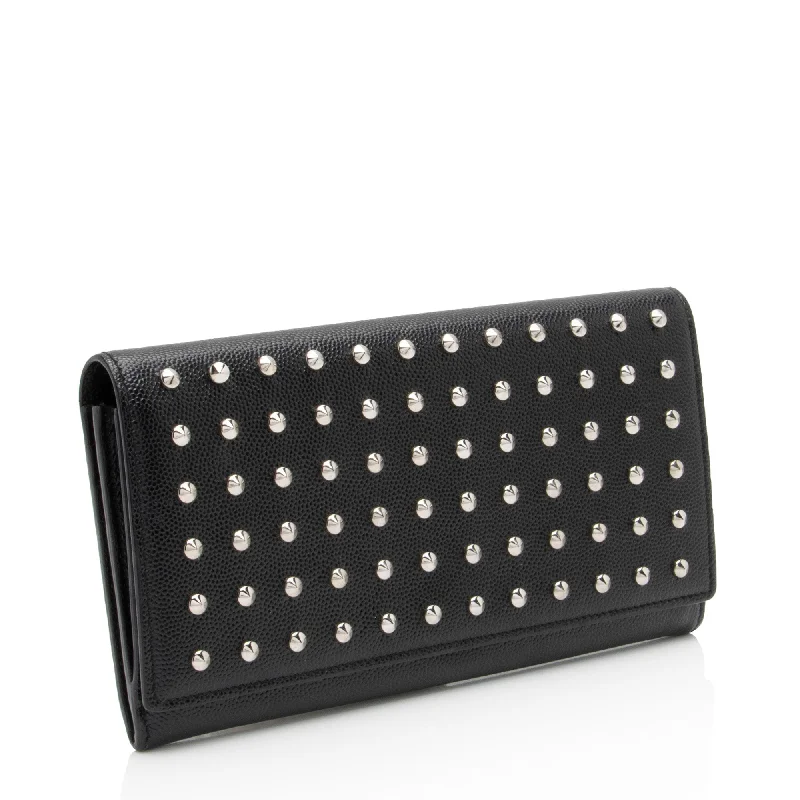 Best bags for photographersSaint Laurent Grain de Poudre Studded Marquage Flap Wallet NYtJMQ