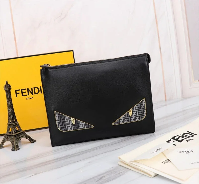 Durable leather bags for daily useWF - Fendi Bags - 608