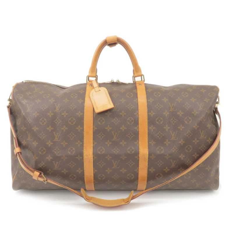 Stylish laptop bags for professionalsLouis Vuitton Monogram Keep All Bandouliere 60 Bag M41412