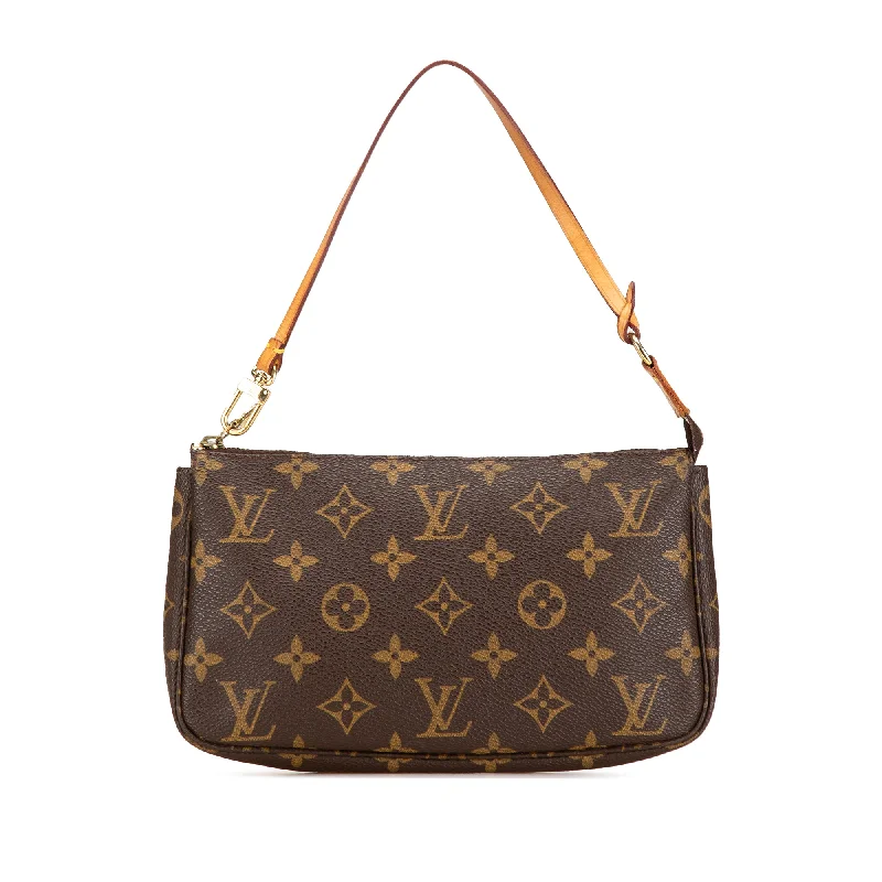 Top-rated backpack brandsBrown Louis Vuitton Monogram Pochette Accessoires Shoulder Bag