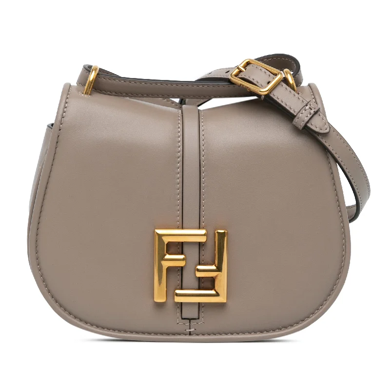 High-end designer bags for menGray Fendi Mini Leather C’mon Crossbody