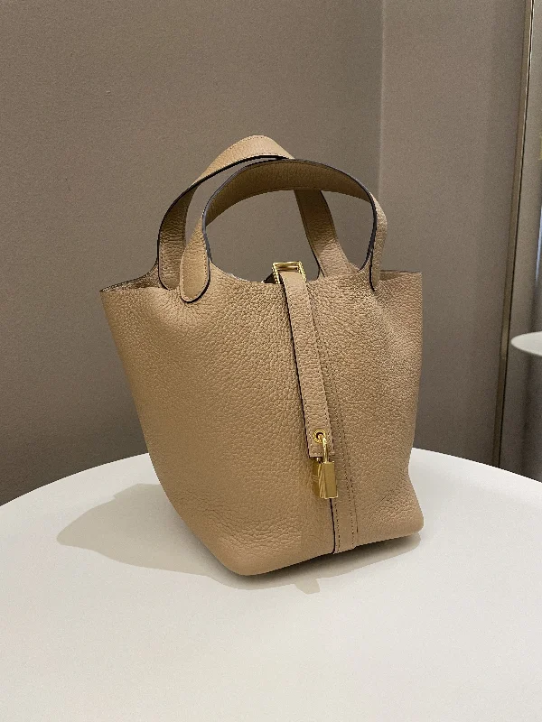 Affordable designer bag dupesHermes Picotin Lock 18 Chai Clemence