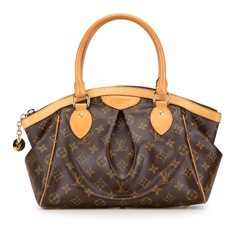 Luxury bags with chain strapsBrown Louis Vuitton Monogram Tivoli PM Handbag