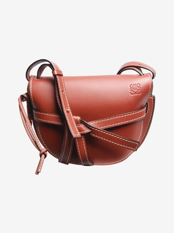 Crossbody bags for everyday useTan small Gate bag