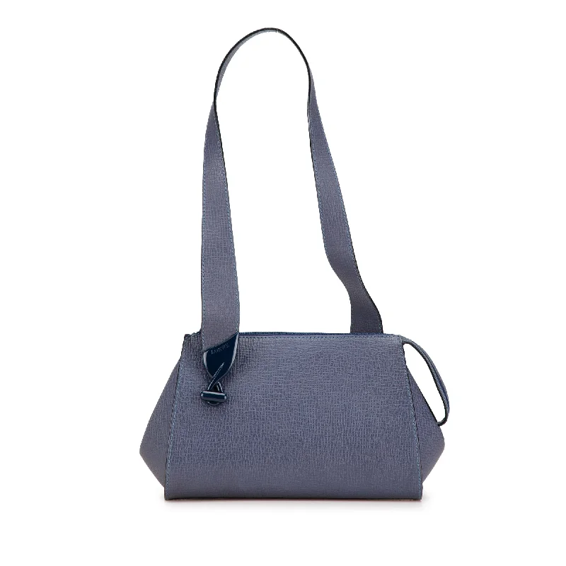 Luxury bags with chain strapsBlue LOEWE Leather Asymmetrical Shoulder Bag