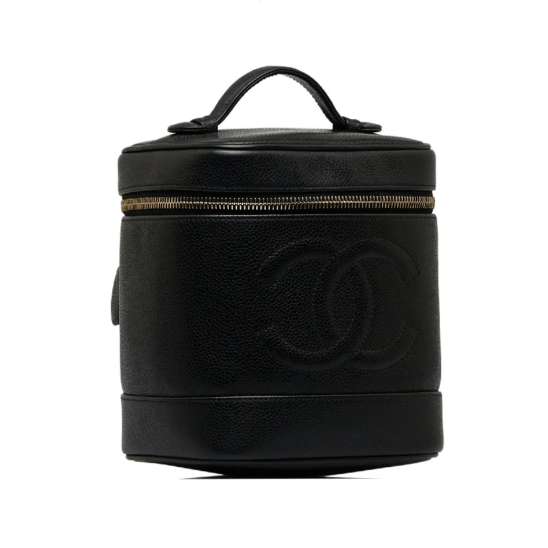 High-end designer bags for menChanel CC Caviar Vanity Bag (LL6oEW)