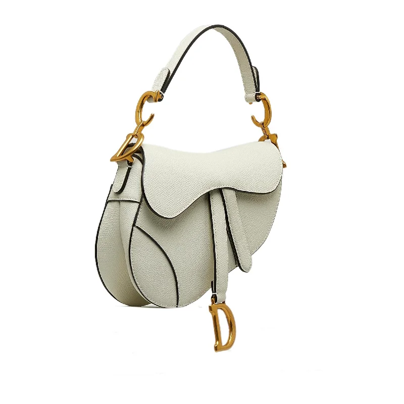 Vegan leather handbagsDior Mini Leather Saddle (HvXpd6)