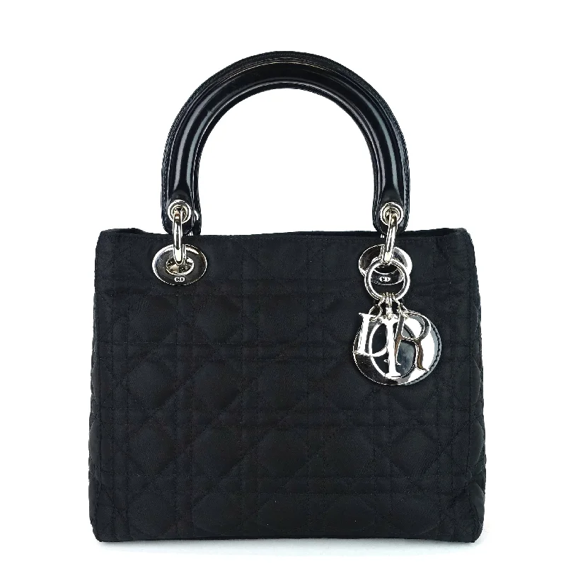 Best-selling designer bags 2025Lady Dior Medium Cannage Nylon Bag